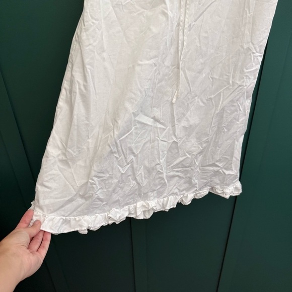 BETSEY JOHNSON X URBAN OUTFITTERS 90S White Ruffle Dress - Picture 4 of 9